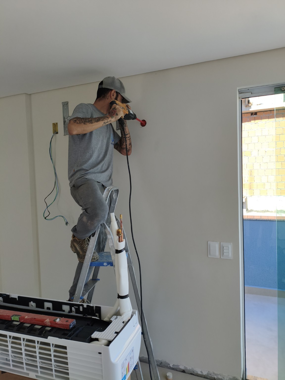 Instalação técnica realizada pela Lartec
